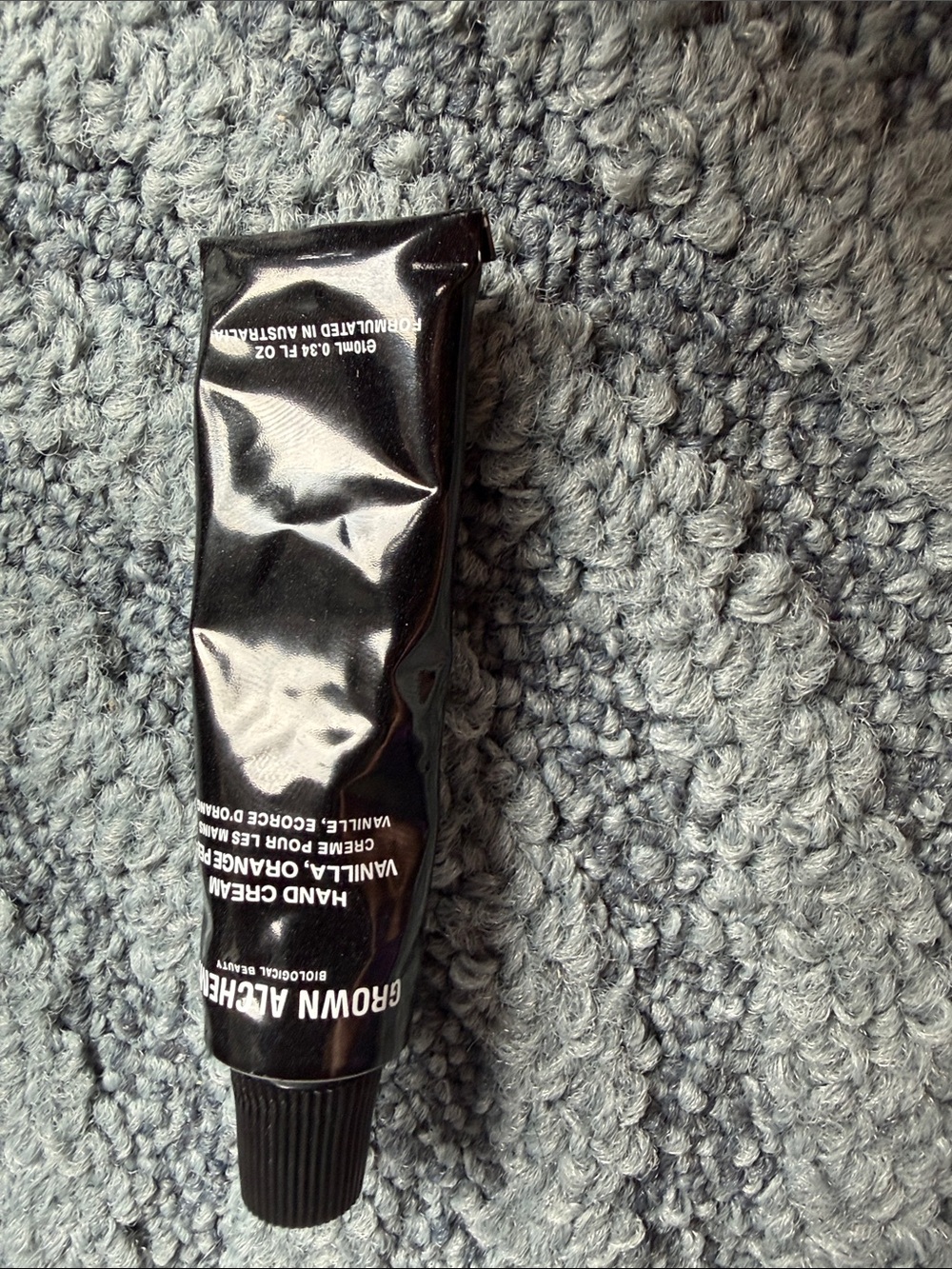Grown alchemist vanilla orange peel hand cream